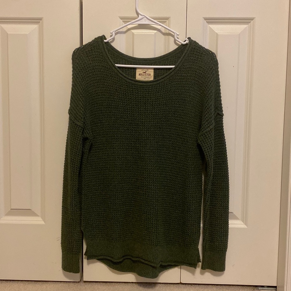 Green Hollister Sweater